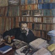 Edgar Degas Portrait of the man painting